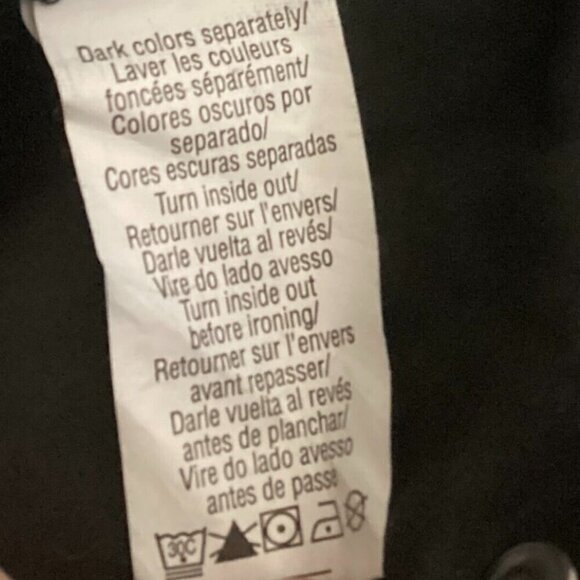 Calvin Klein Blue Jean Low Rise Flare Beaded Pocket Dark Wash Sz 10 #150N - Picture 12 of 12